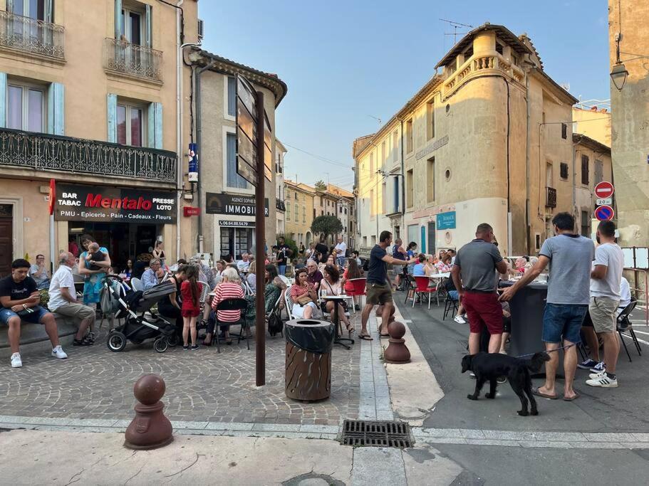 Charming Village House With Roof Top Terrace! Thezan-les-Beziers Extérieur photo